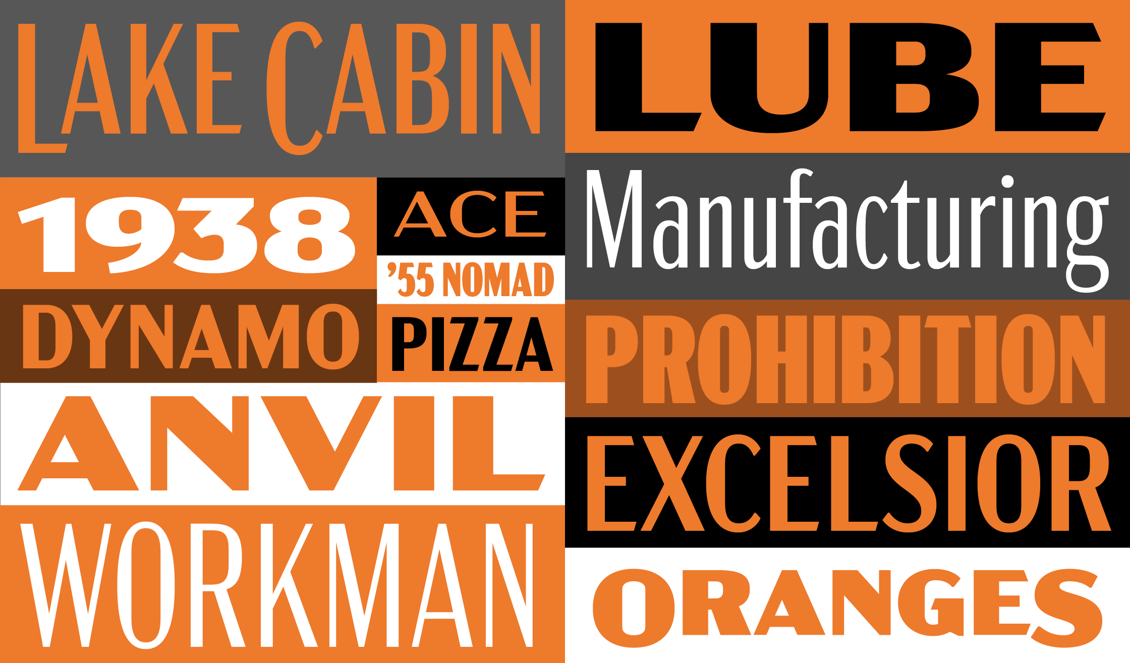 Acme Gothic sample 1