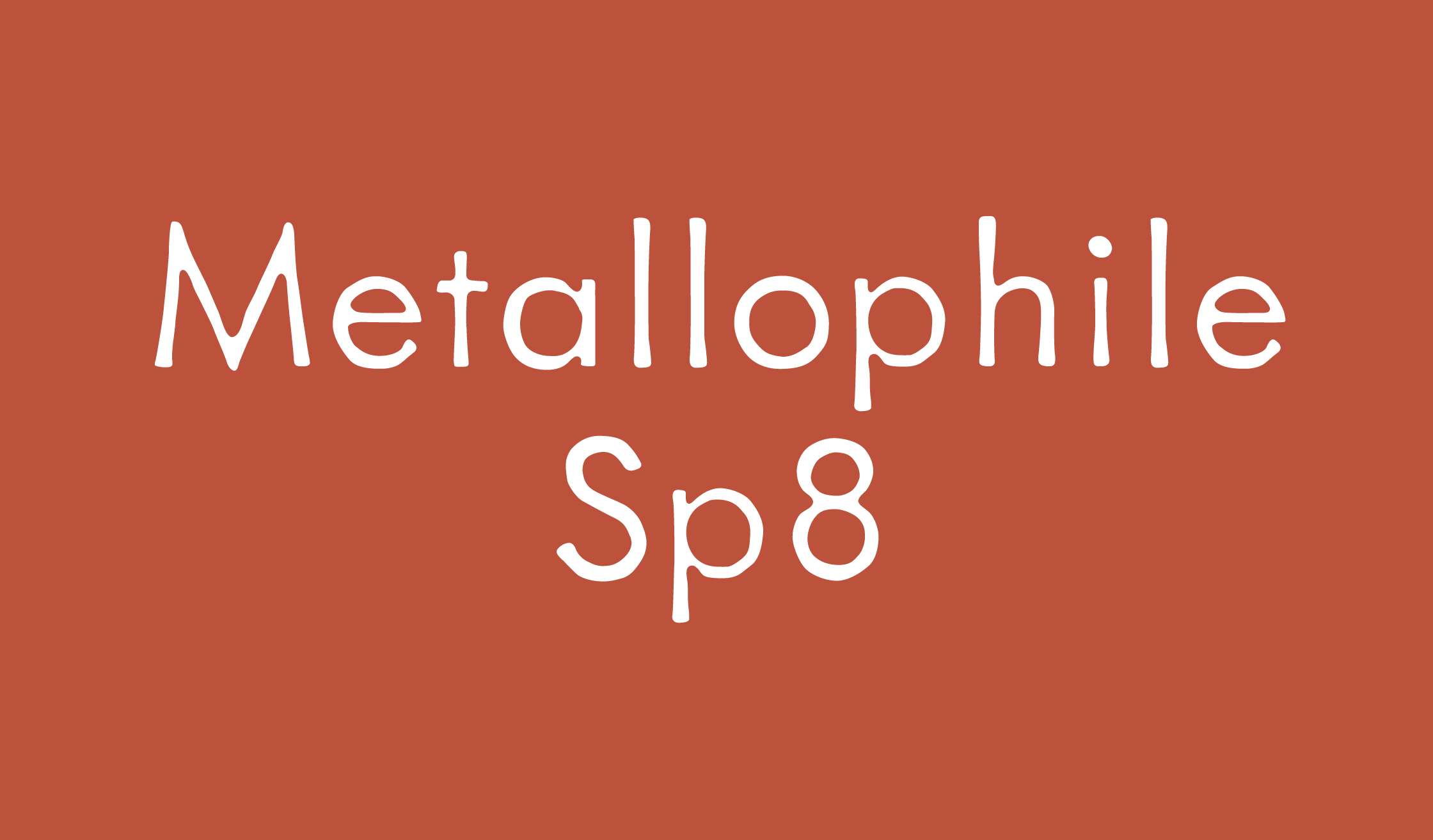 Metallophile Sp8 sample 1