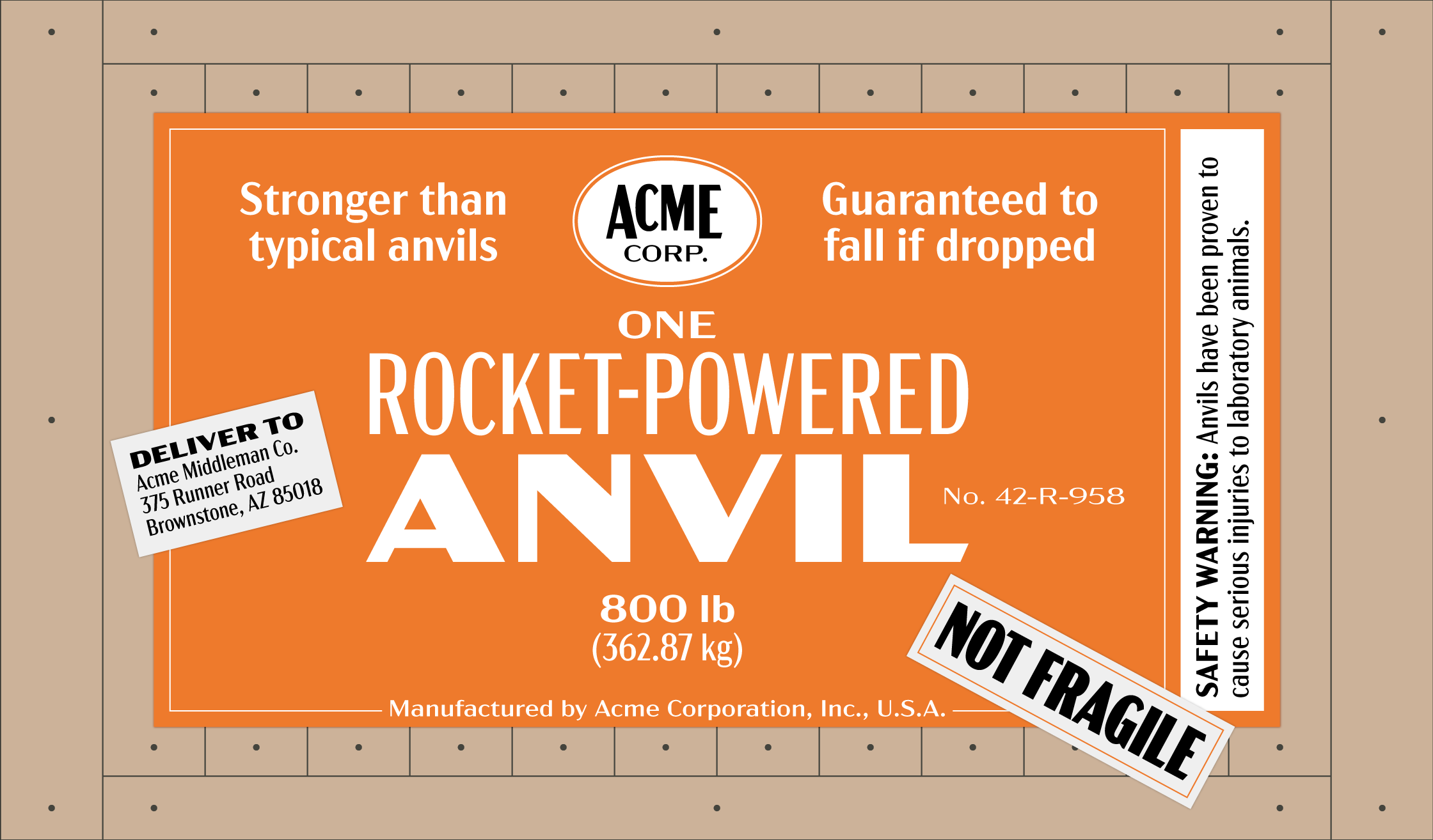 Acme Gothic sample 4